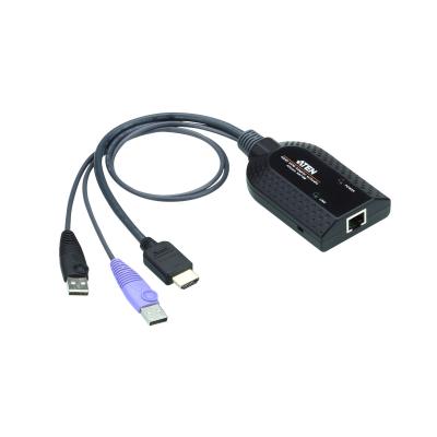 USB HDMI Virtual Media KVM Adapter (Support Smart Card Reader and Audio De-Embedder)